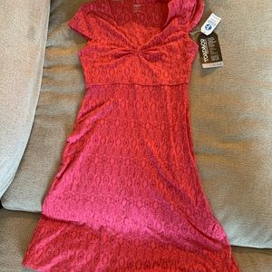 Lightweight Toad&Co salmon dress size X-small